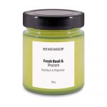 Lumânare parfumată din ceară de soia timp de ardere 35 h Fresh Basil & Rhubarb – Remember
