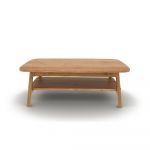 Măsuță de cafea în culoare naturală din lemn de stejar 60x100 cm Twig – The Beds