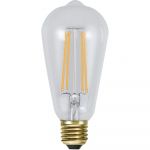Bec LED cu filament E27, cu lumină caldă și intensitate reglabilă 4 W Soft Glow – Star Trading