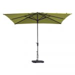 Umbrelă de soare verde 280x280 cm Syros - Madison