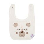 Bavetă crem din bumbac Teddy – Mijolnir