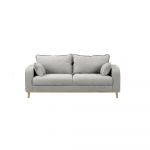 Canapea gri deschis 193 cm Beata – Ropez