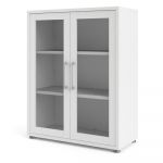 Bibliotecă modulară albă 89x113 cm Prima – Tvilum