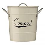 Recipient pentru deșeuri compostabile crem – Premier Housewares