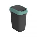 Coș de gunoi din plastic reciclat 10 l Twist - Rotho
