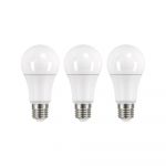 Set 3 becuri cu LED EMOS Classic A60 Neutral White, 13,2W E27