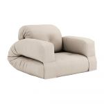 Fotoliu bej Hippo - Karup Design