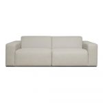 Canapea bej 228 cm Roxy – Scandic