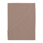 Cearceaf maro cu elastic 90x200 cm – B.E.S.