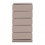 Comodă gri-bej din metal 37x72,5 cm Joey – Spinder Design