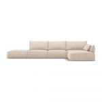 Colțar bej (pe partea dreaptă) Vanda – Mazzini Sofas