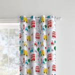 Set 2 draperii pentru camera copiilor Catherine Lanfsield Cars
