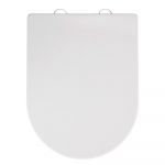 Capac WC cu închidere lentă Wenko Calla, 47 x 35,5 cm, alb