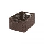 Coș de depozitare Curver Style, 18 l, maro
