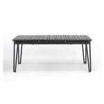 Masă de grădină din aluminiu 100x183 cm Fleole – Ezeis