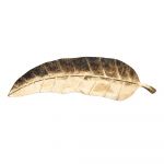 Tavă decorativă din metal 11x38 cm Foglia – Mauro Ferretti