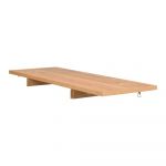 Extensie pentru masă cu aspect de lemn de stejar 130x50 cm Glenside – Rowico