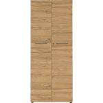 Șifonier gri antracit cu aspect de lemn de stejar 80x197 cm Agenda – Germania