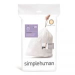 Saci de gunoi 20 buc. 65 l – simplehuman