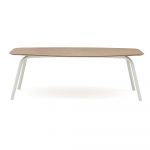 Masă de grădină din aluminiu 100x210 cm Fleole – Ezeis