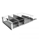 Organizator de bucătărie din oțel inoxidabil - simplehuman