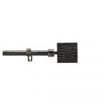 Galerie de perdea 120 - 210 cm extensibilă din metal Tempo – douceur d'intérieur