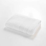 Prosop alb din bumbac din frotir 70x130 cm Tendresse – douceur d'intérieur