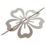 Agrafă pentru perdea din metal Petaly – douceur d'intérieur