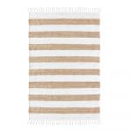 Covor alb-natural 50x80 cm Sagane – douceur d'intérieur
