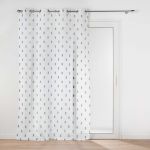 Perdea albă/albastră 140x240 cm Geokid – douceur d'intérieur