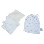 Prosopele de spălat pe corp 5 buc. din muselină – Bébé Douceur
