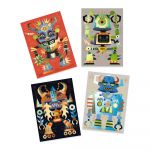 Set artistic Djeco Roboți