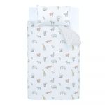 Lenjerie de pat din bumbac pentru copii 150x120 cm Zoo Animals - Bianca