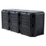 Coș pentru compost negru 3 buc. 400 l Compogreen – Prosperplast