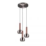 Lustră gri ø 52 cm Ciliana – CINQUE