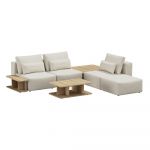 Colțar crem (cu colț variabil) Riposo Ottimo – Sit Sit