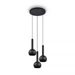Lustră neagră ø 52 cm Ciliana – CINQUE