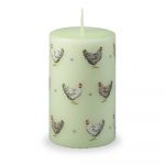 Lumânare de Paște Unipar Cute Hens, durată ardere 40 h, verde