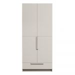 Dulap modular crem din lemn de pin 95x215 cm Pure – WOOOD