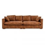 Canapea maro coniac 266 cm Comfy – Scandic