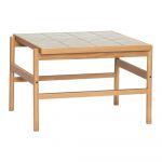 Măsuță de cafea în culoare naturală 66x60 cm Tile – Hübsch