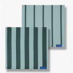 Șervețele 2 buc. din material textil Stripes – Mette Ditmer Denmark