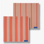Șervețele 2 buc. din material textil Stripes – Mette Ditmer Denmark