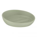 Săpunieră ceramică Wenko Badi, verde mat