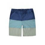 Pantaloni scurti cu model colorblock si buzunare laterale