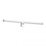Aplică de perete argintiu-lucios LED (lungime 60 cm) Lino – Trio