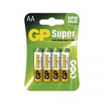 Set 4 baterii alcaline EMOS GP Super AA