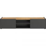 Masă TV gri antracit 164x35 cm Schlangen – Germania