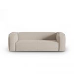 Canapea bej cu tapițerie din catifea 200 cm Mackay – Cosmopolitan Design