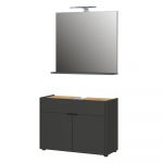 Set mobilă de baie gri antracit Forano – Germania